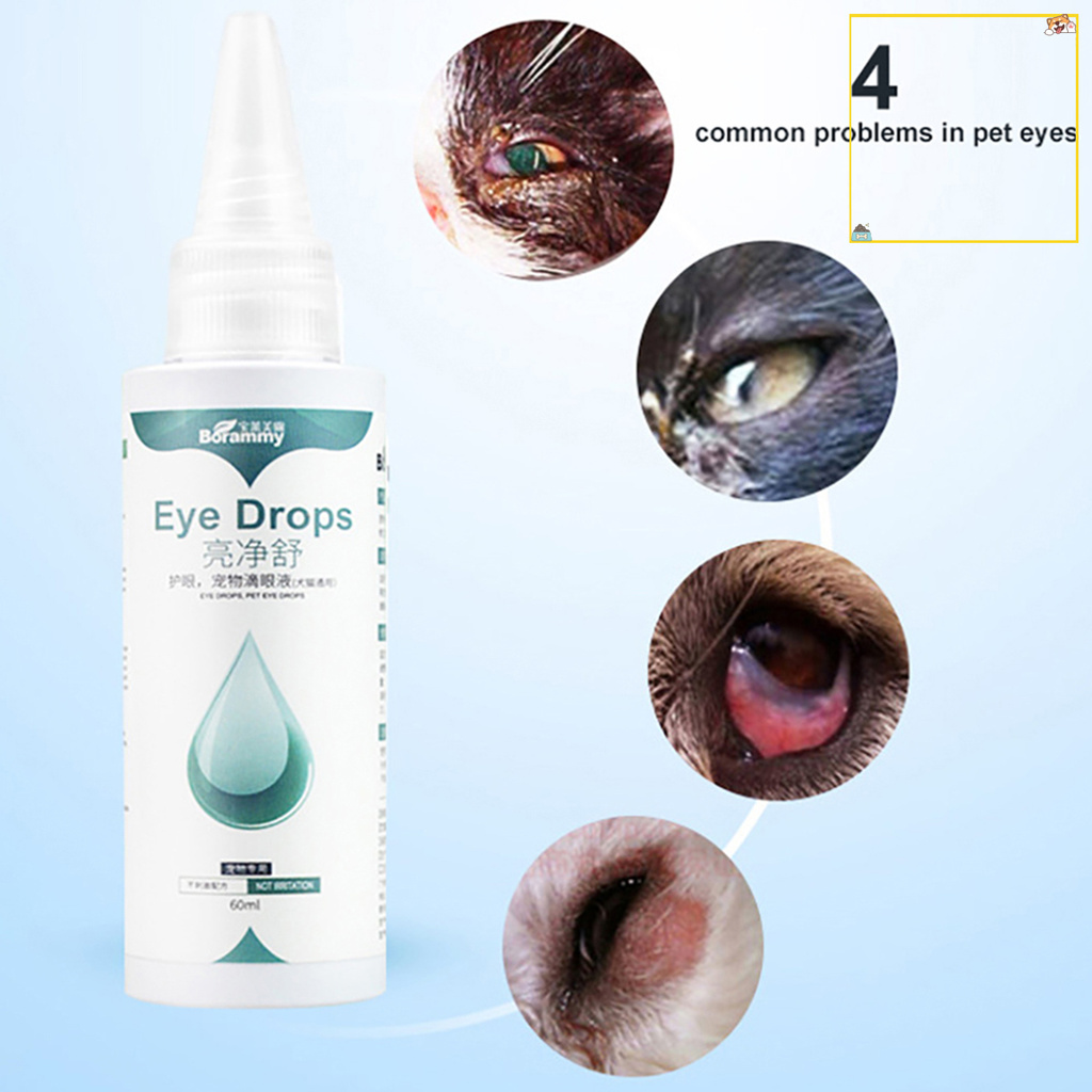 DROPS (Hàng Mới Về) Dung Dịch Làm Sạch Vùng Da Mắt An Toàn Cho Thú Cưng