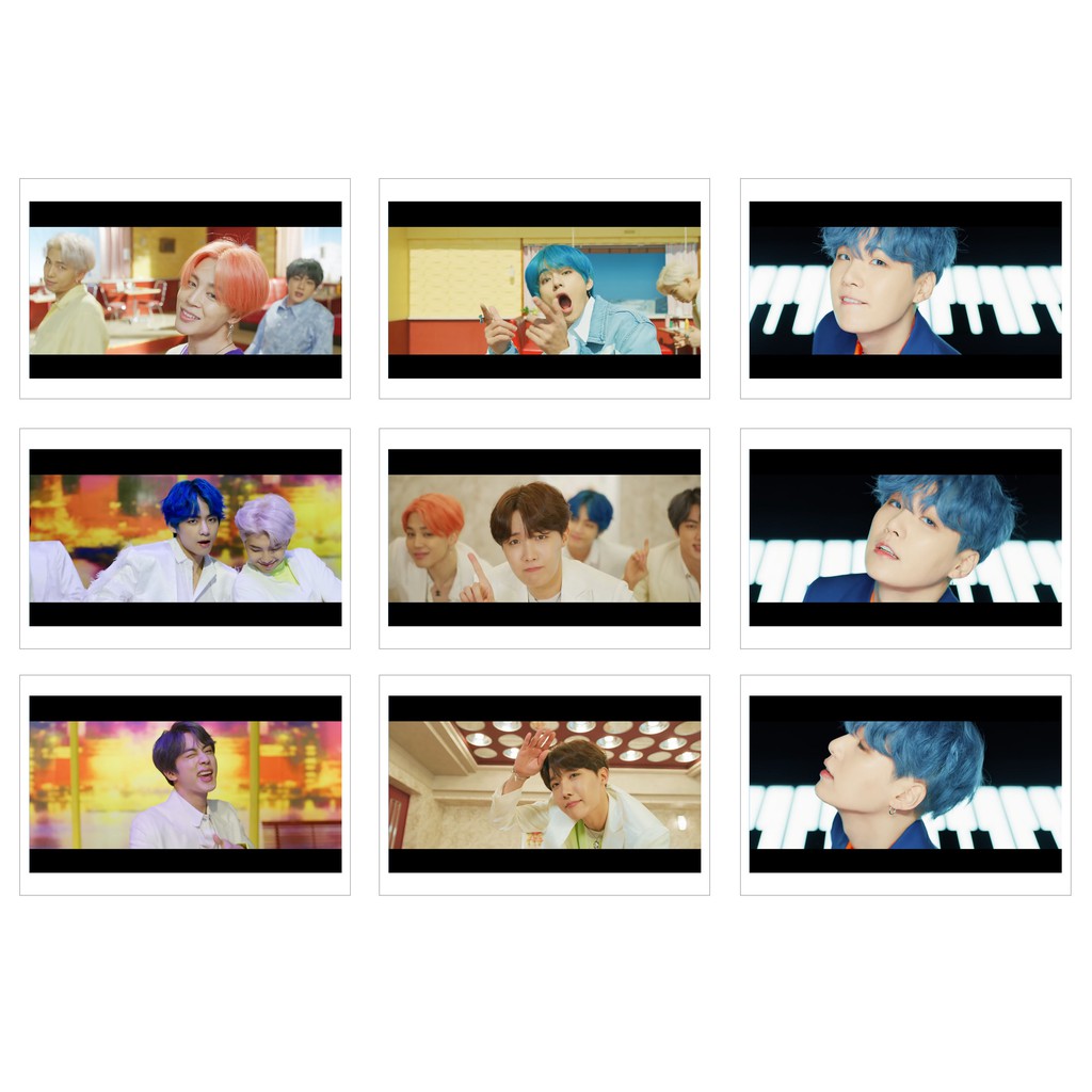 Lomo Card Ảnh BTS - MV Boy With Luv ( 27 ảnh)