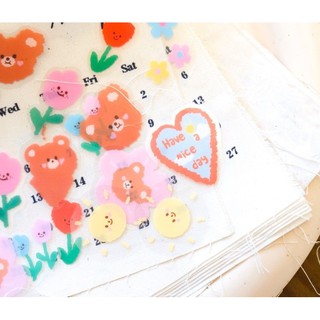 Set sticker cute Little Painter