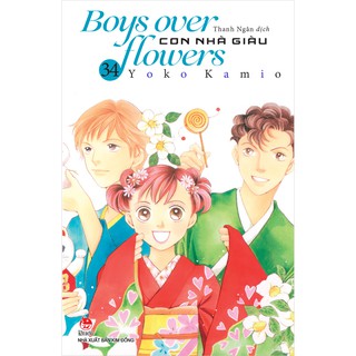 Truyện tranh Con nhà giàu - Tập 34 - Boys Over Flowers - NXB Kim Đồng