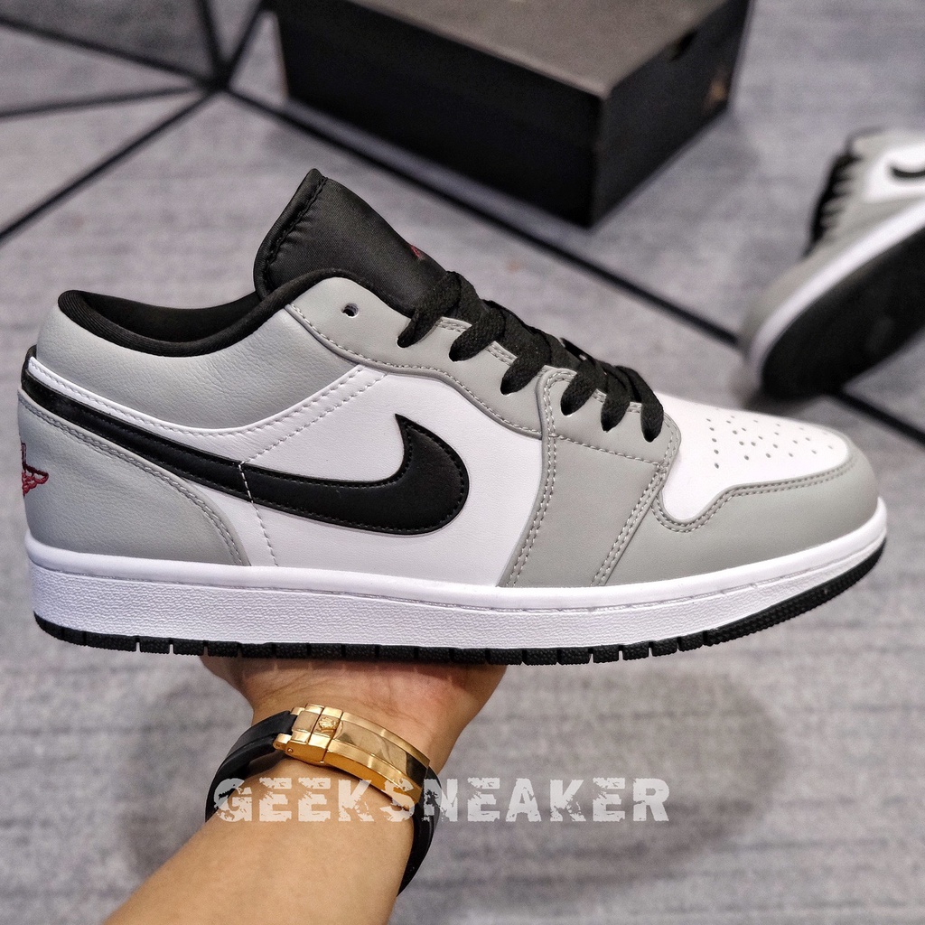 [GeekSneaker] Giày Jordan 1 Low Light Smoke Grey | BigBuy360 - bigbuy360.vn