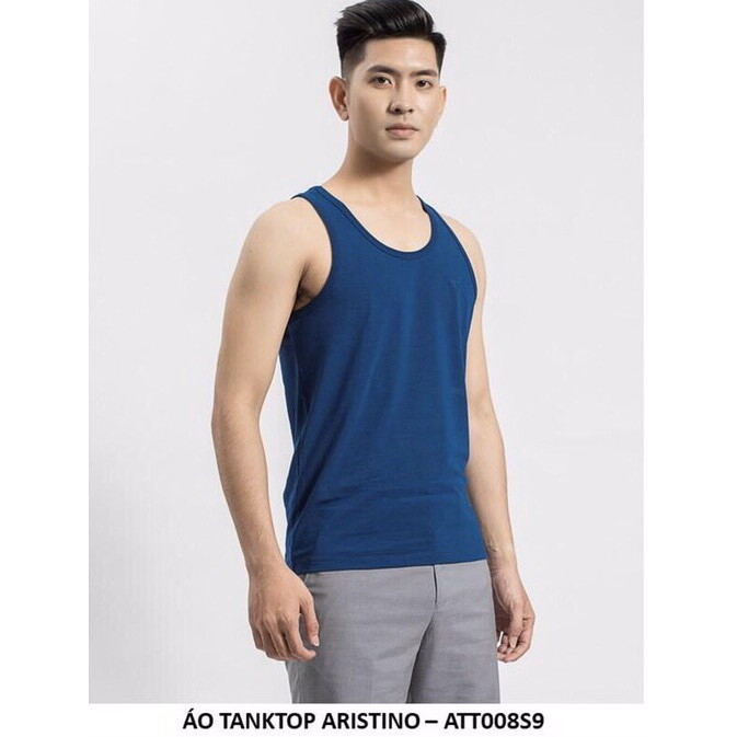 Áo ba lỗ TANKTOP ARISTINO chất cotton cao cấp Slim Fit