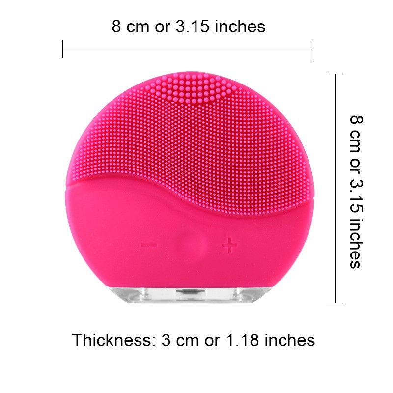 [Hàng mới về] Máy rửa mặt silicon loại nhỏ tiện lợi chất lượng cao
