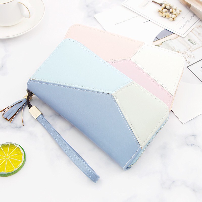 Ví nữ Vituni ví cầm tay mini cao cấp đẹp dáng dài VN17 | BigBuy360 - bigbuy360.vn