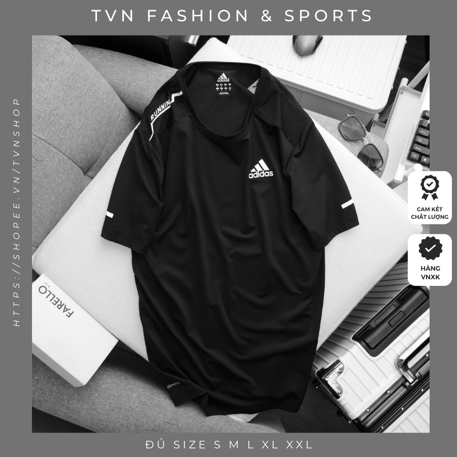 Áo Thể Thao Nam Chất Thun Lạnh cổ tròn ngắn tay vải thoáng mát chuẩn form co giãn 4 chiều TVN VKXK Mẫu 3