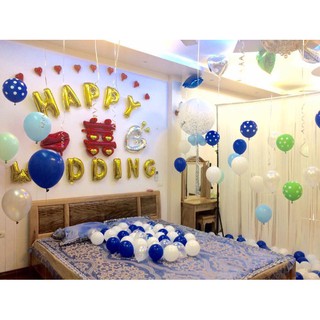 Bộ happy wedding nhiều màu
