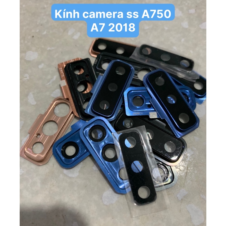 Bộ kính camera samsung A7 2018 / A750 - gồm vành và kính