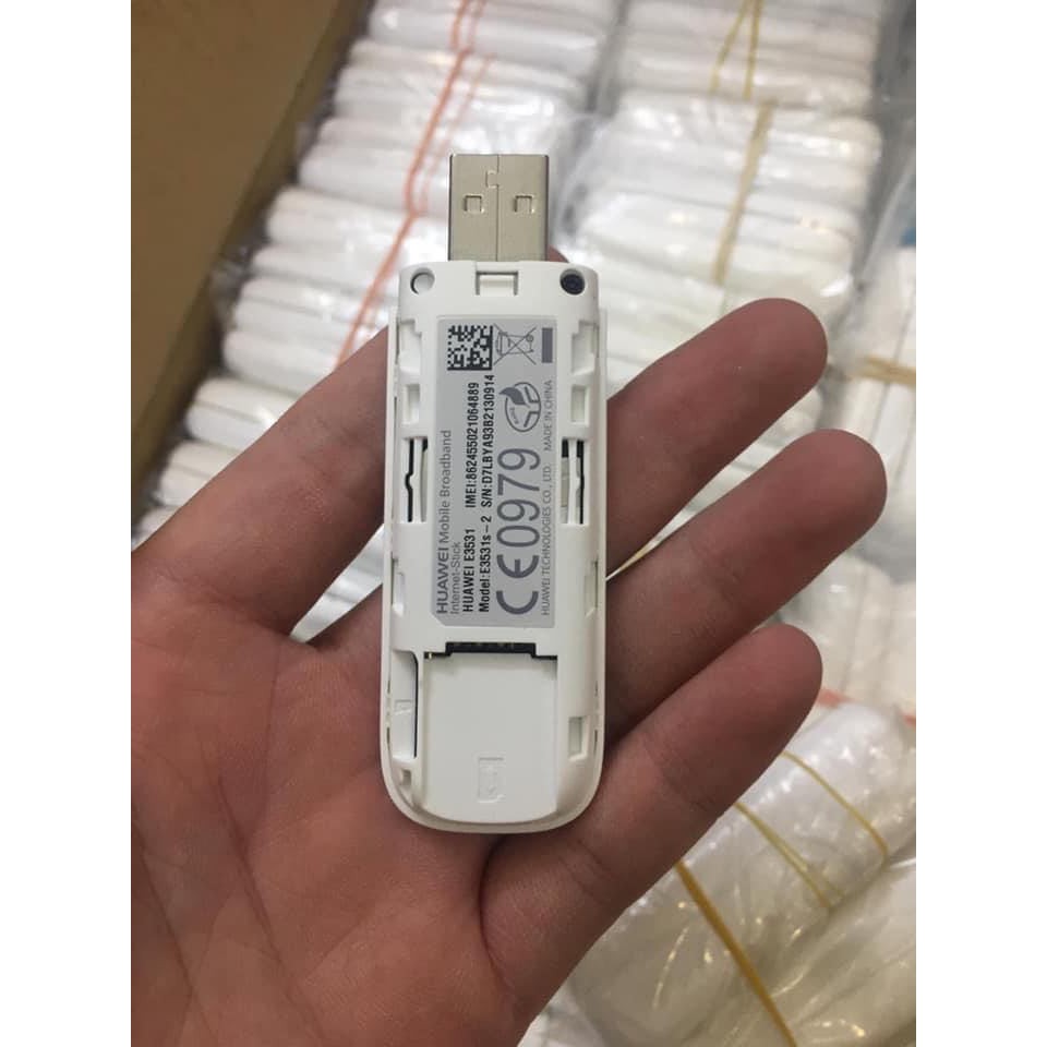 Usb Dcom 3G Huawei E3531 21,6Mb - Chạy Bộ Cài Chuẩn Mobille Partner, Hỗ Trợ Đổi IP+ Chạy Đa Mạng | BigBuy360 - bigbuy360.vn