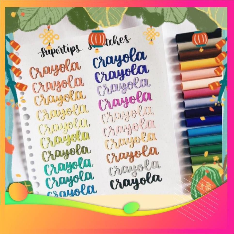 Bút Lông Lẻ 50 Màu Crayola Super Tips Mỹ 2 HG1307 HG1307
