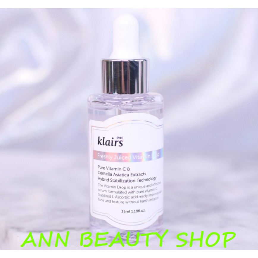 Tinh chất dưỡng da Klairs Freshly Juiced Vitamin Drop 35ml