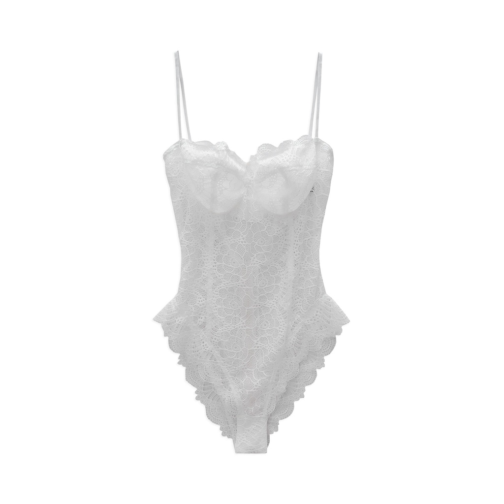 Áo Bodysuit Nữ Lingerie Lace , Chất Vải Ren Thoải Mái , WBS000061 ,SOMEHOW