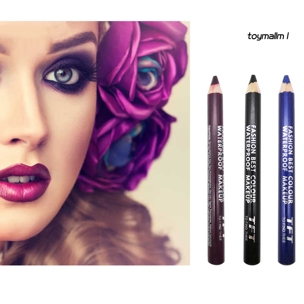 [Hàng mới về] Chì kẻ mắt lâu trôi kháng nước nhanh khô nhiều màu sắc tùy chọn cho nữ kèm đồ gọt bút chì | BigBuy360 - bigbuy360.vn