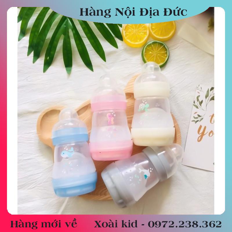 [auth] Bình sữa Mam Đức chống đầy hơi, chống sặc cho bé size 160ml, 260ml và 320ml [Nội địa Đức Đủ Bill] [Hot]