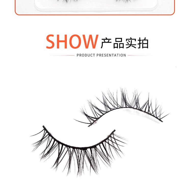 Bộ Lông Mi Giả Dày Cong Tự Nhiên Ba Chiều S7