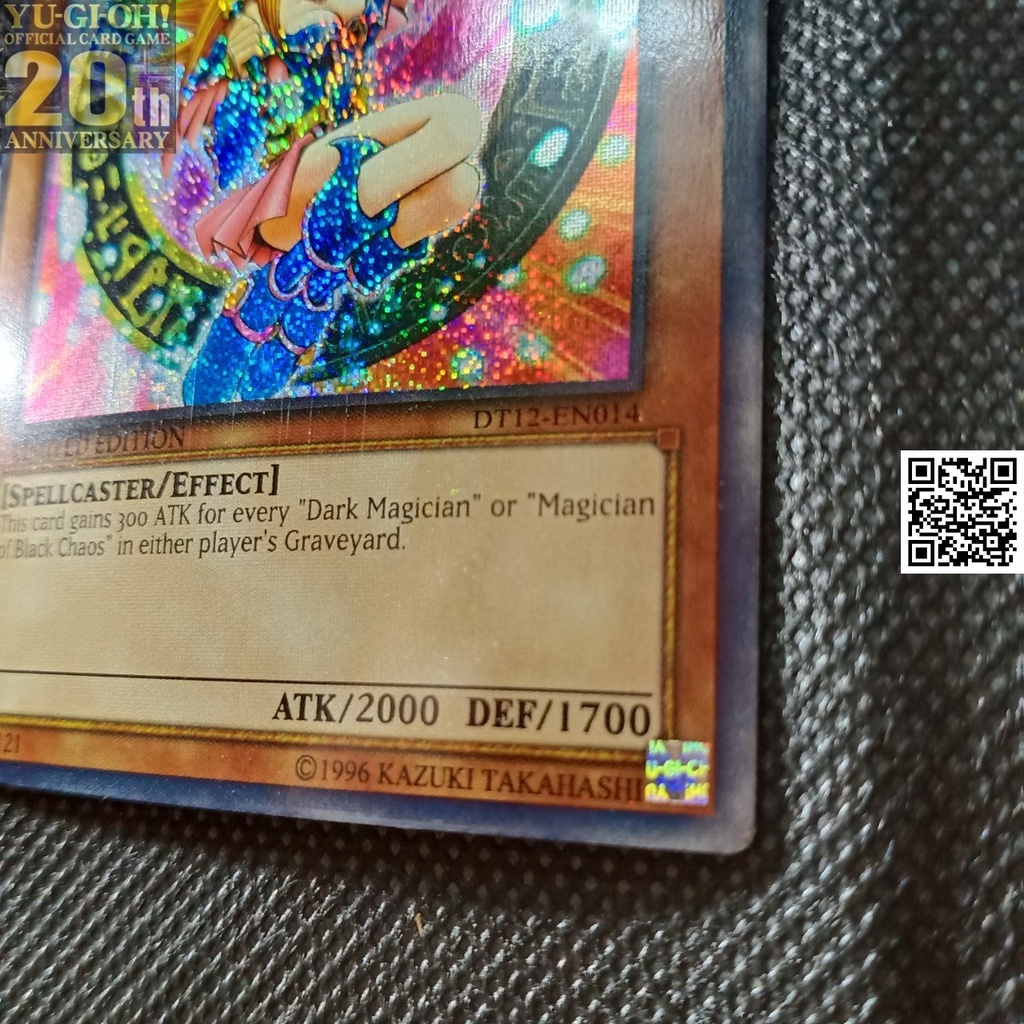 Thẻ Dark Magician Girl Nữ phủ thuỷ hiệu ứng cát ánh xạ ai cập Bài Yugi oh TẶNG Sleeves bọc bài 1458 D3 10 38033121