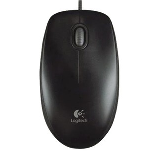 Chuột máy tính Logitech B100 (Đen) [Hàng chính hãng]