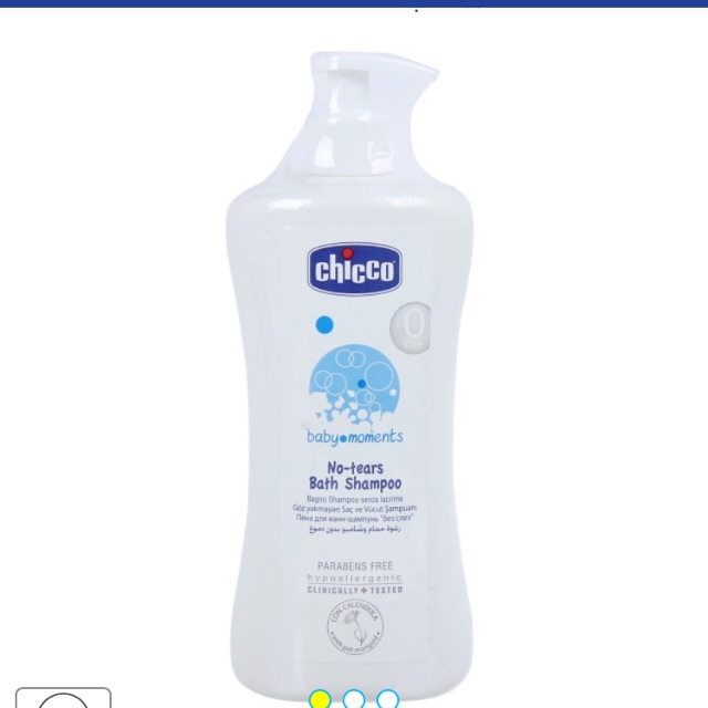 Sữa tắm chicco chiết xuất hoa cúc .