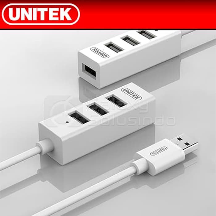 Bộ Chia Usb Hub Unitek Usb2 0 4 Cổng Y 2146 Màu Trắng