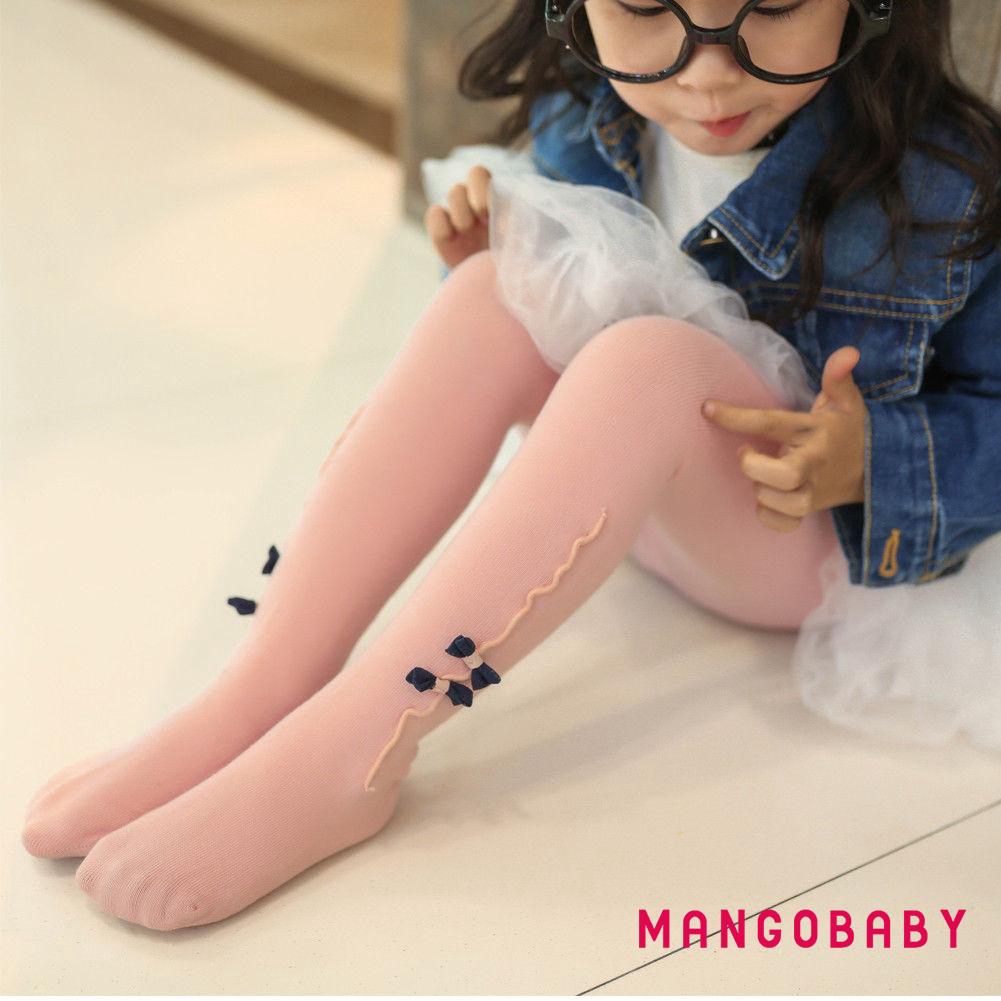 Quần Legging Chất Liệu Cotton Co Giãn Họa Tiết Chim Dành Cho Bé Gái