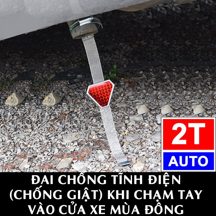 ĐAI CHỐNG TĨNH ĐIỆN, KHỬ TÍCH ĐIỆN CHO XE HƠI Ô TÔ XE TẢI:   SKU:157