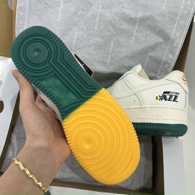 Full bill box+quà tặng🎁Giày _AF 1 ‘07 azz âm dương trắng đế xanh vàng thể thao nam nữ