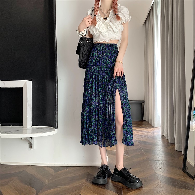 Chân Váy Midi Chữ A Lưng Cao 2 Màu Tùy Chọn Thiết Kế Mới Thời Trang Mùa Hè Dành Cho Nữ | BigBuy360 - bigbuy360.vn