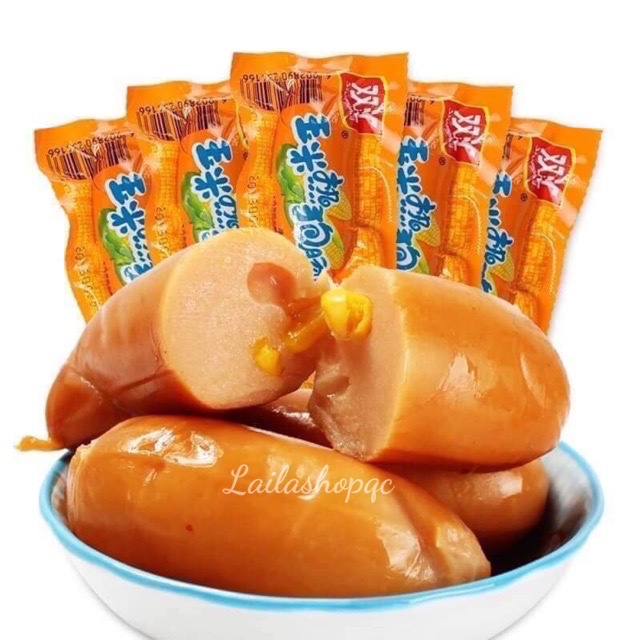 Xúc Xích Ngô Xúc Xích Cay Ăn Liền Đồ Ăn Vặt