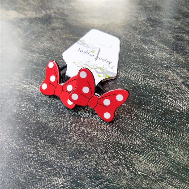 Set 2 Kẹp Tóc Hình Nơ Dễ Thương Cho Bé Gái