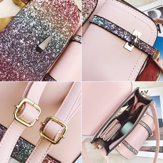(ORDER) Balo nhũ Bling Bling lấp lánh