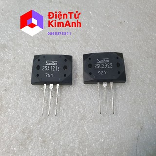 1 đôi Transistor SanKen 2SC2922-2SA1216 zin