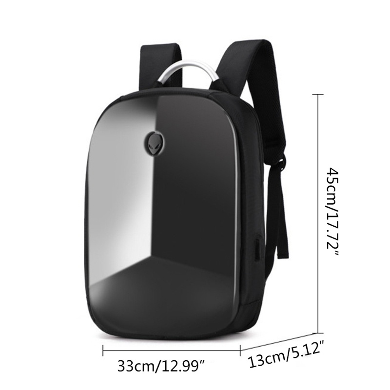 Balo PVC Chống Nước Chống Mòn Có Cổng Sạc Usb Và Khóa Mật Khẩu Thời Trang Cho Nam Schoo