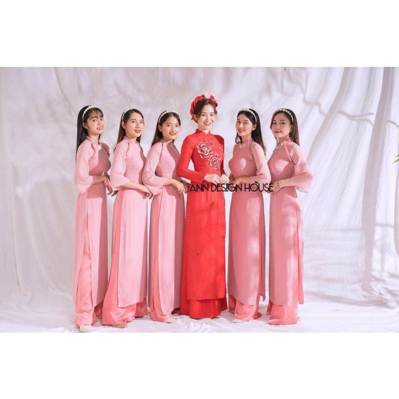 Áo dài bê quả - Áo dài bưng mâm