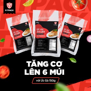 [HÀ NỘI] COMBO 05 gói ức gà 150g (5 vị mix)