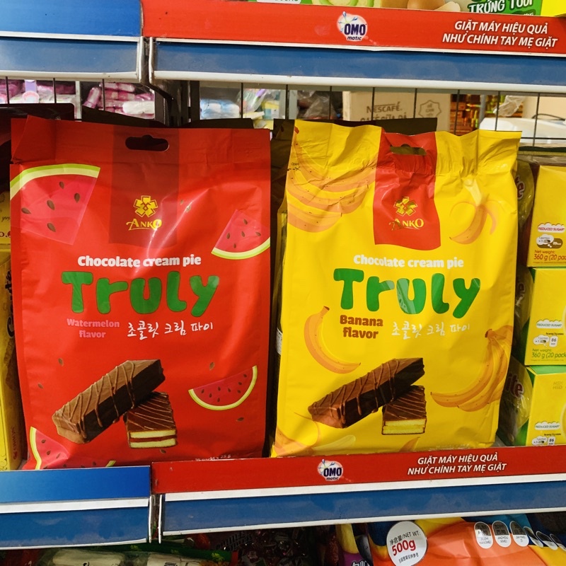 Bánh Mềm Phủ Socola Truly Anko Gói 400G