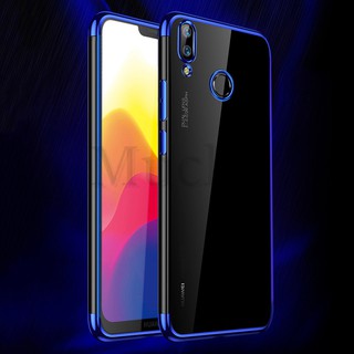 Huawei Nova 3i, ốp dẻo trong suốt viền màu cực chất