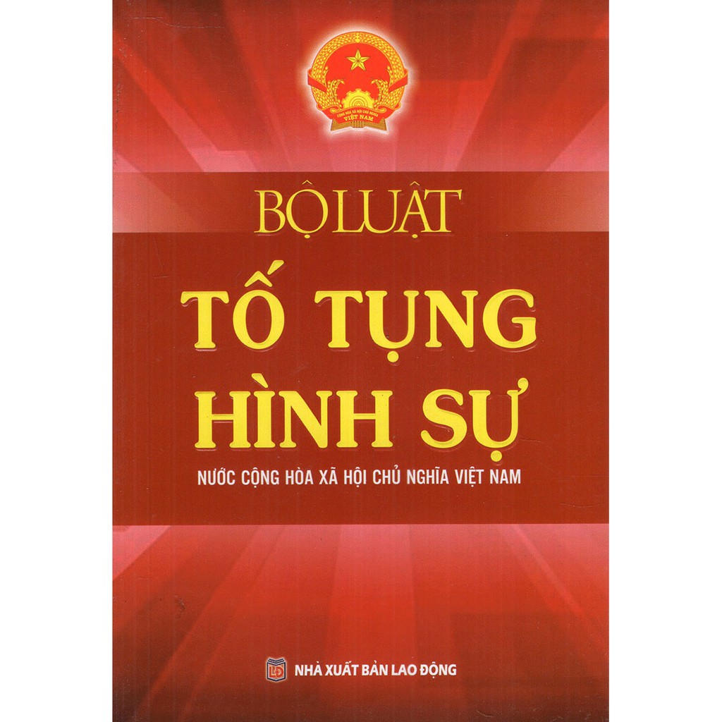 Sách Bộ Luật Hình Sự + Bộ luật tố tụng Hình Sự