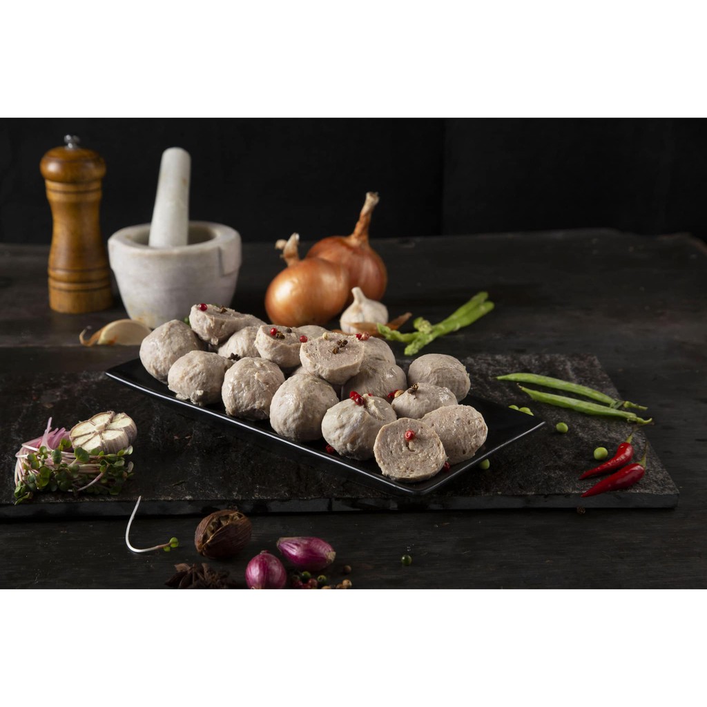 BÒ VIÊN GÂN THƠM NGON ĐẶC BIỆT TÚI 500GR