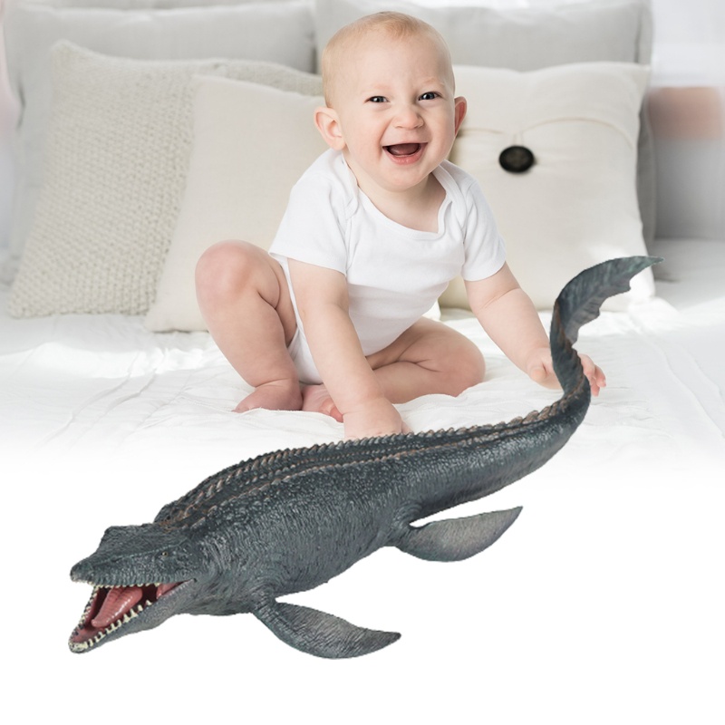 Mô Hình Đồ Chơi Khủng Long Mosasaurus Bằng Nhựa Dành Cho Bé