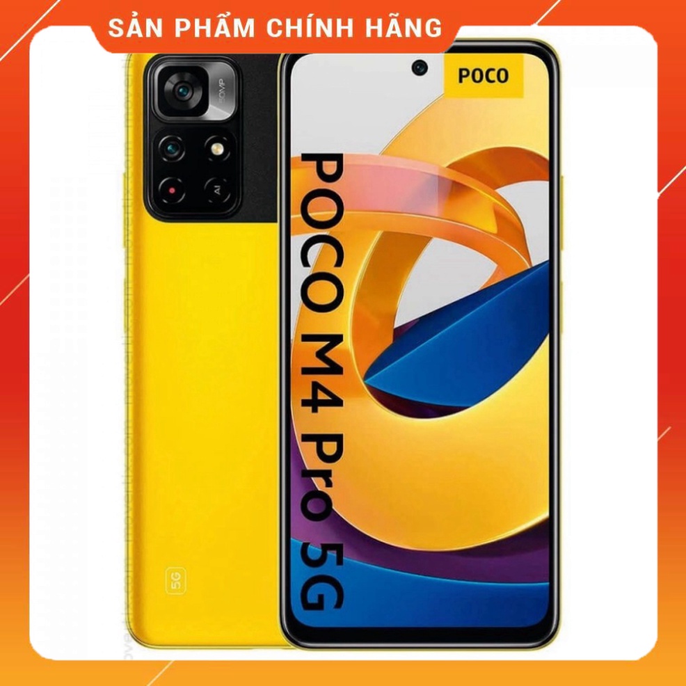 Điện thoại Xiaomi Poco M4 Pro 5G (Chính hãng DGW)- BH 18 tháng -Minh Mobile