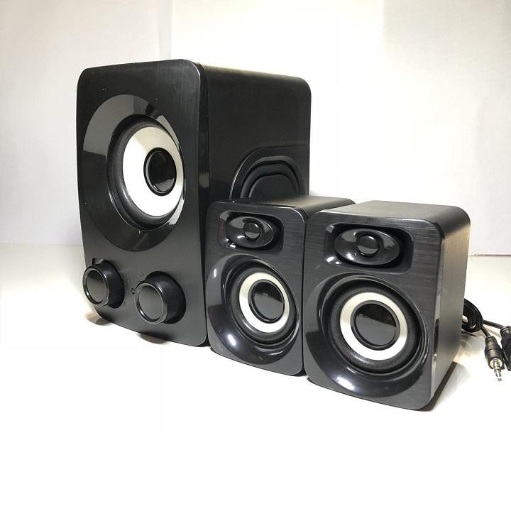 Giới thiệu Bộ 3 cục  Loa Speaker Q7 Chính Hãng   💎Loa 2.1 Có hệ thống nút điều chỉnh âm lượng Bass , Treble , On/Off