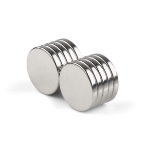 50 viên nam châm viên trắng 14x2mm - loại nam châm trắng đất hiếm lực hút mạnh