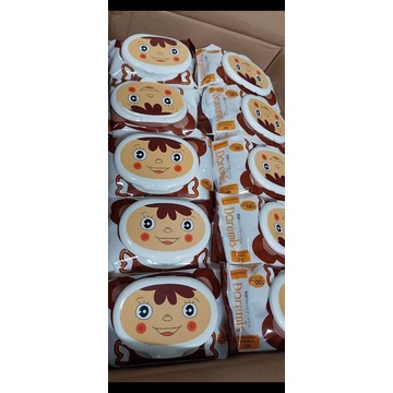 Sỉ Thùng  Khăn Ướt Baby 325Gr 100 Tờ Giấy Lớn Không Mùi
