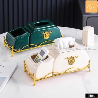 Hộp đựng giấy sứ cao cấp