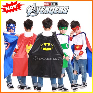 Áo Choàng Siêu Nhân, Người Nhện, Người Sắt, Đội Trưởng Mỹ, Công Chúa Elsa Cho Bé