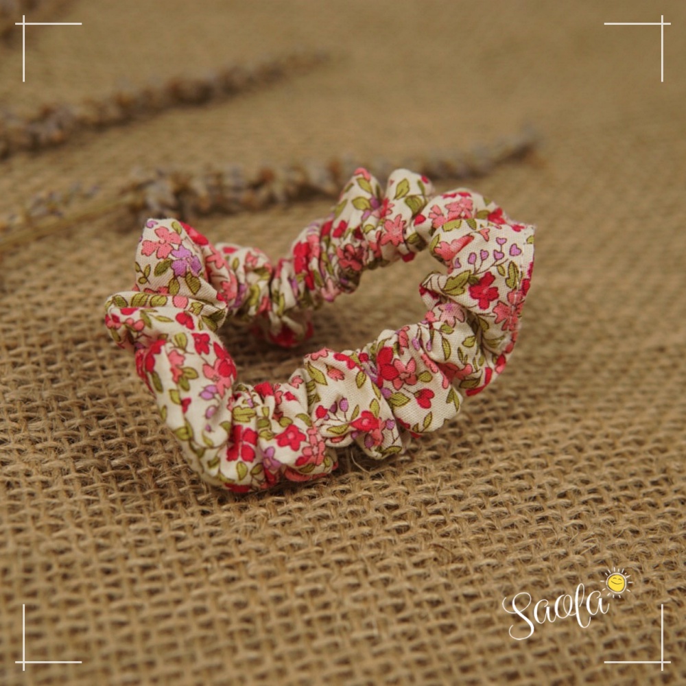 Dây buộc tóc Scrunchies mini dễ thương phong cách Hàn Quốc - S003 - SAOLA CLOTHING