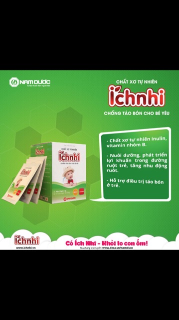 ✅(chính hãng date xa)Chất xơ tự nhiên ÍCH NHI-bé hết táo | BigBuy360 - bigbuy360.vn