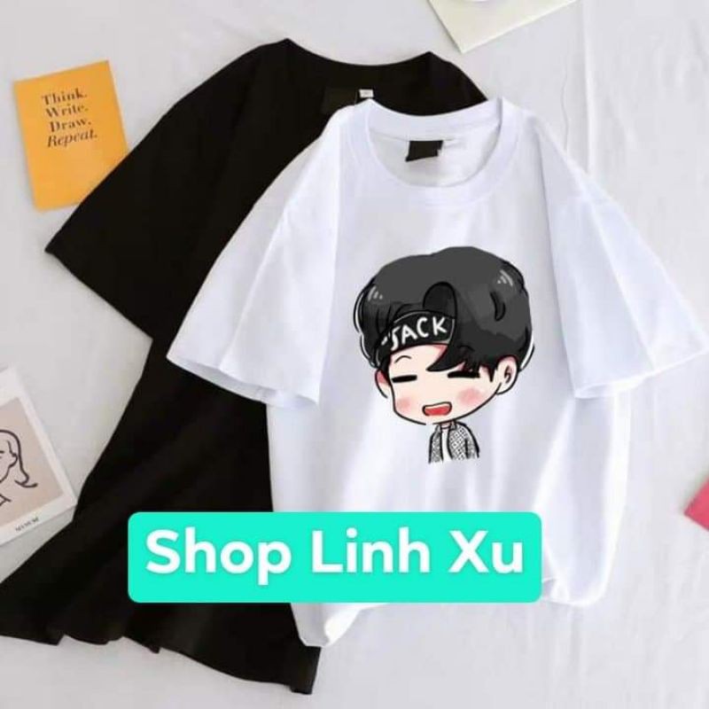 Áo Jack Đóm  Freeship  Áo Jack Tay Lỡ in hình theo yêu cầu