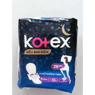 Băng vệ sinh Kotex Style Ban Đêm Siêu mỏng 28cm