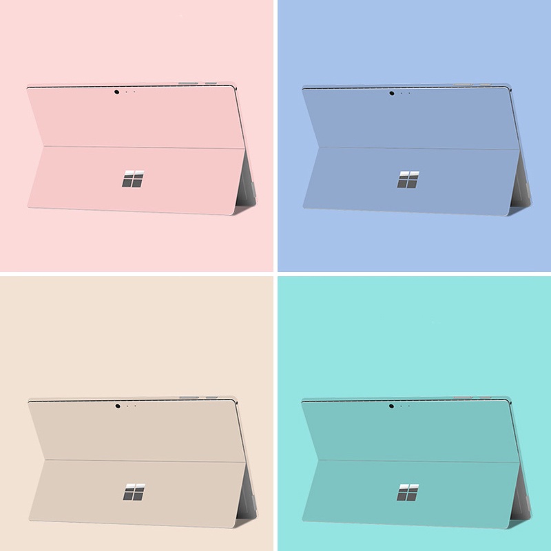 Miếng Dán Máy Tính Siêu Mỏng Màu Gradient Chống Thấm Nước / Trầy Xước Cho Microsoft Surface Pro 3 4 5 6 7 Surface Pro X Pro 8 12.3 Inches Surface Go