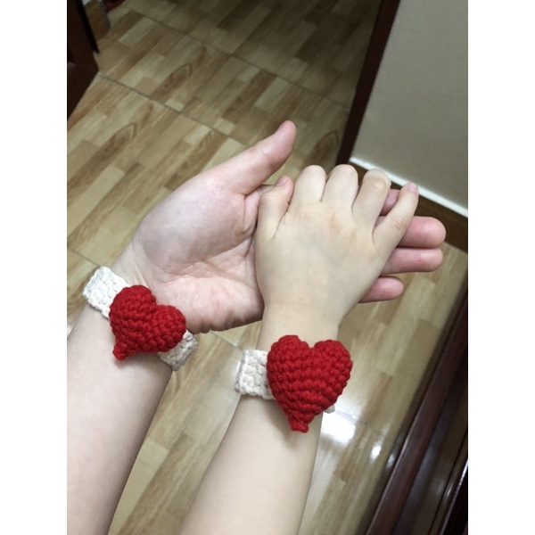Vòng Tay Đan Móc Dễ Thương Sáng Tạo Made by Hương